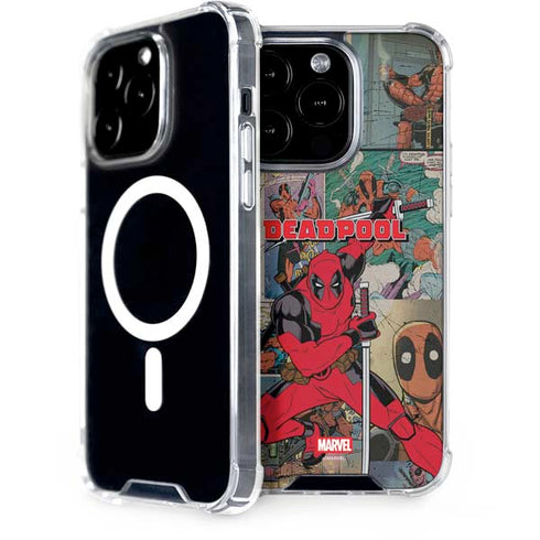 Marvel Deadpool Deadpool Collage iPhone Cases